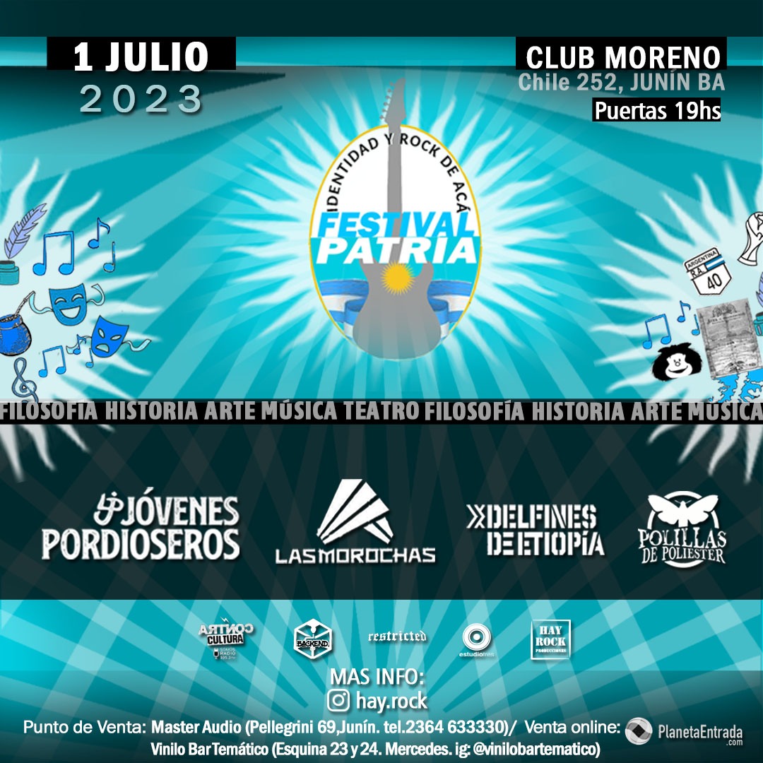 FESTIVAL PATRIA | 01 JULIO | JUNIN