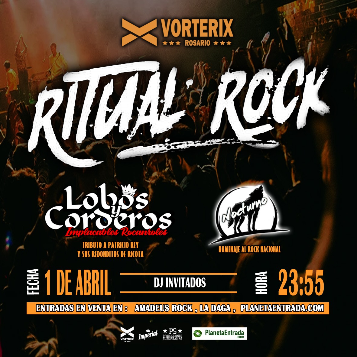 RITUAL ROCK | 01 DE ABRIL | ROSARIO