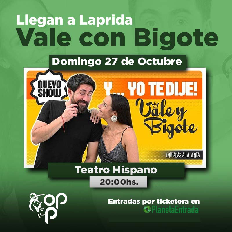 VALE CON BIGOTE | LAPRIDA