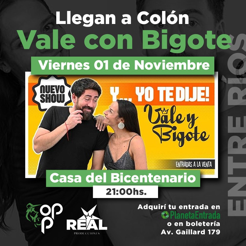 VALE CON BIGOTE | COLON