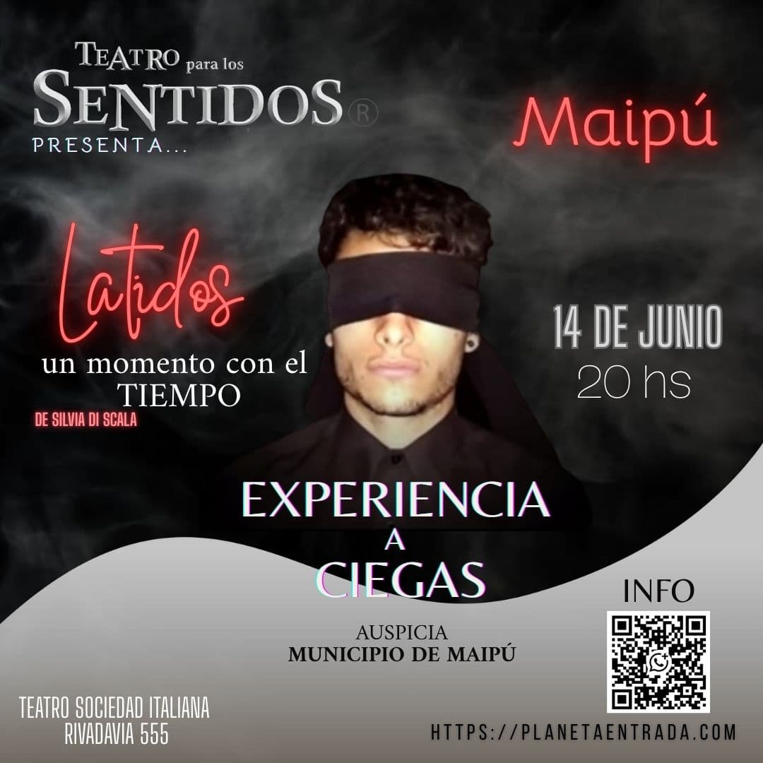 LATIDOS | TEATRO PARA LOS SENTIDOS | 14 JUNIO | MAIPU