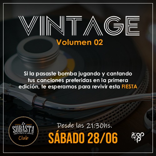 VINTAGE | VOL 2 | 9 DE JULIO