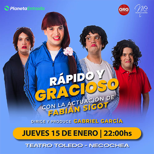 RAPIDO Y GRACIOSO | NECOCHEA