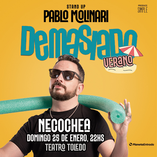 PABLO MOLINARI | DEMASIADO VERANO | NECOCHEA