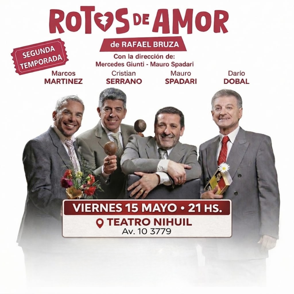 ROTOS DE AMOR | NECOCHEA